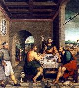 BASSANO, Jacopo Supper at Emmaus sf china oil painting reproduction